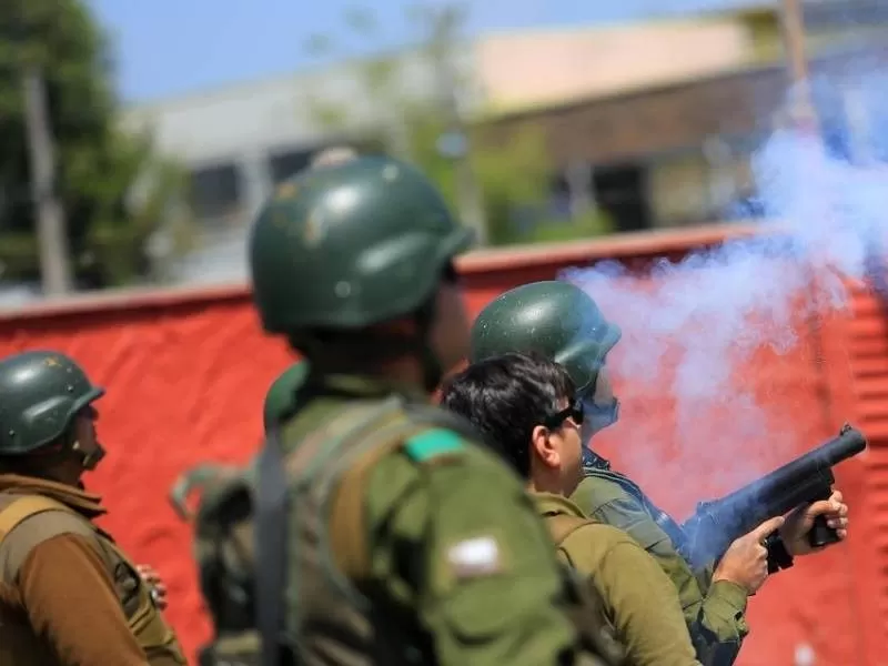 Carabineros solicita al Ejército revisar composición de perdigones utilizados en marchas