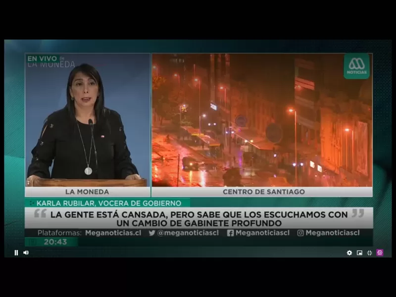 El Gobierno hace un llamado a la paz en todos los sectores políticos.