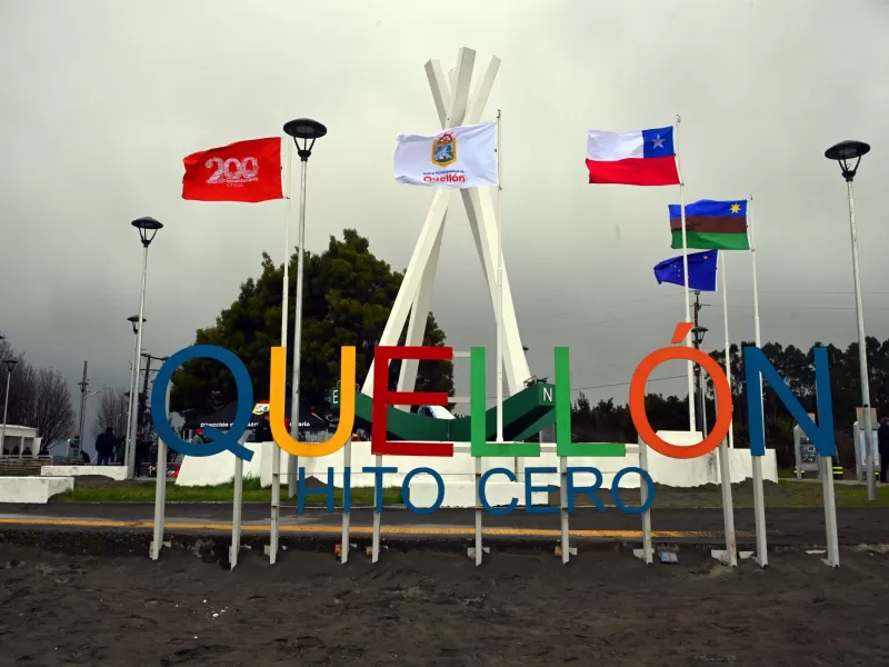 Hito Cero de Quellón se renueva con inversión de $167 millones por el Bicentenario de Chiloé