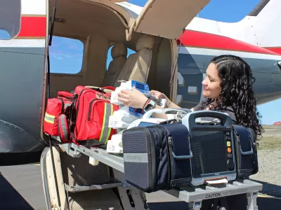 SAP amplía su flota aeromédica y lidera el traslado de pacientes en el sur austral